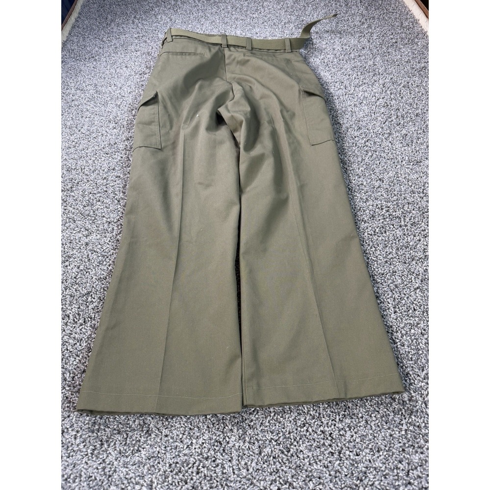 Vintage 70s Boy Scouts of America BSA Official Uniform Pants Men's 36 Green